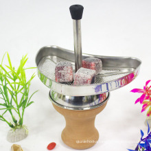 hookah shisha triangle carbon isolation charcoal holder